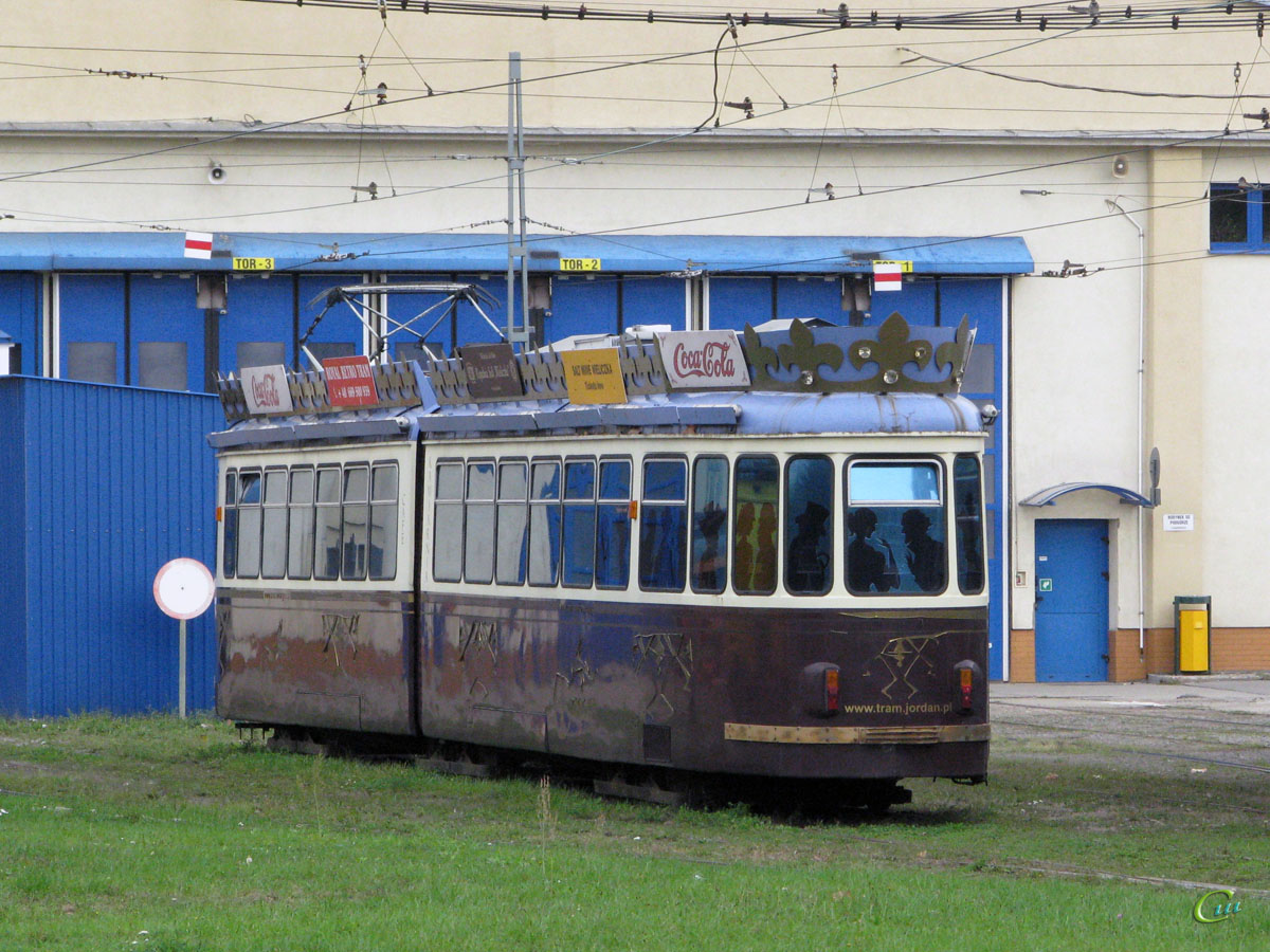 Краков. MAN GT6 №Cafe Tram