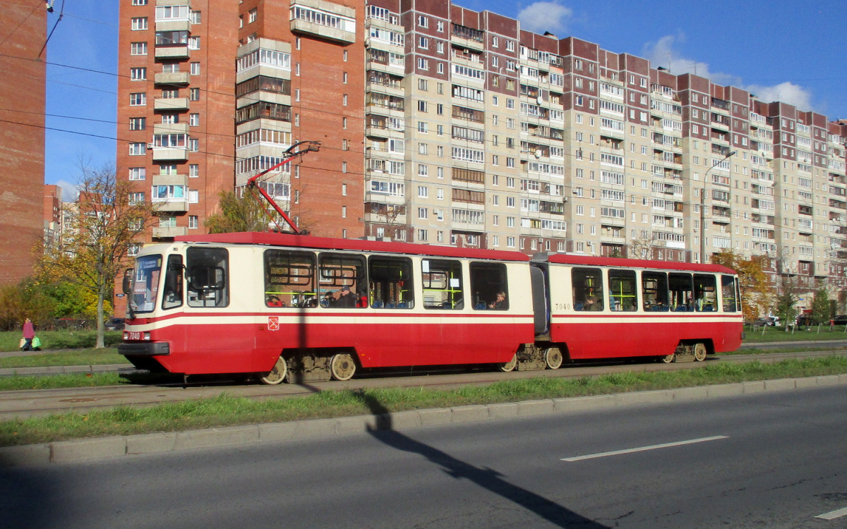 Санкт-Петербург. ЛВС-86М2 №7040