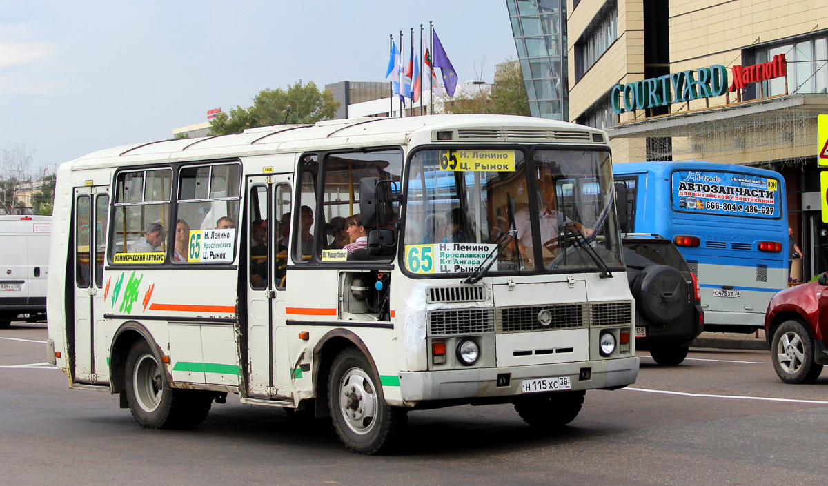 ПАЗ-32054 н115хс - Иркутск - Фото №226143 - Твой Транспорт