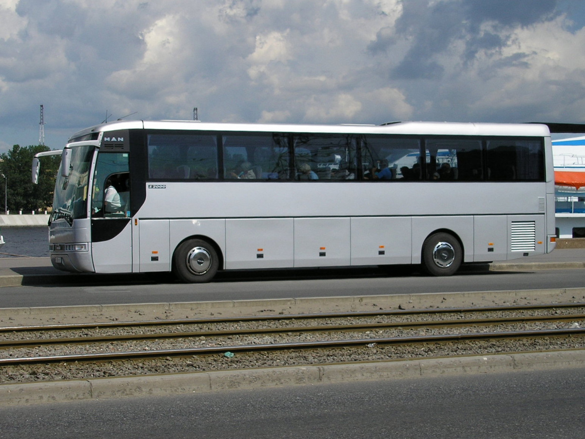 Санкт-Петербург. Неизвестный автобус MAN A13 S2000