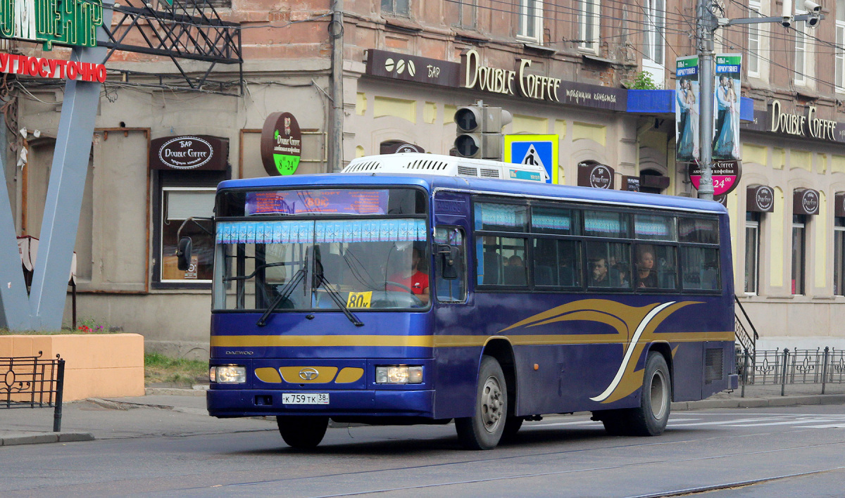 Daewoo BS106 к759тк - Иркутск - Фото №226826 - Твой Транспорт