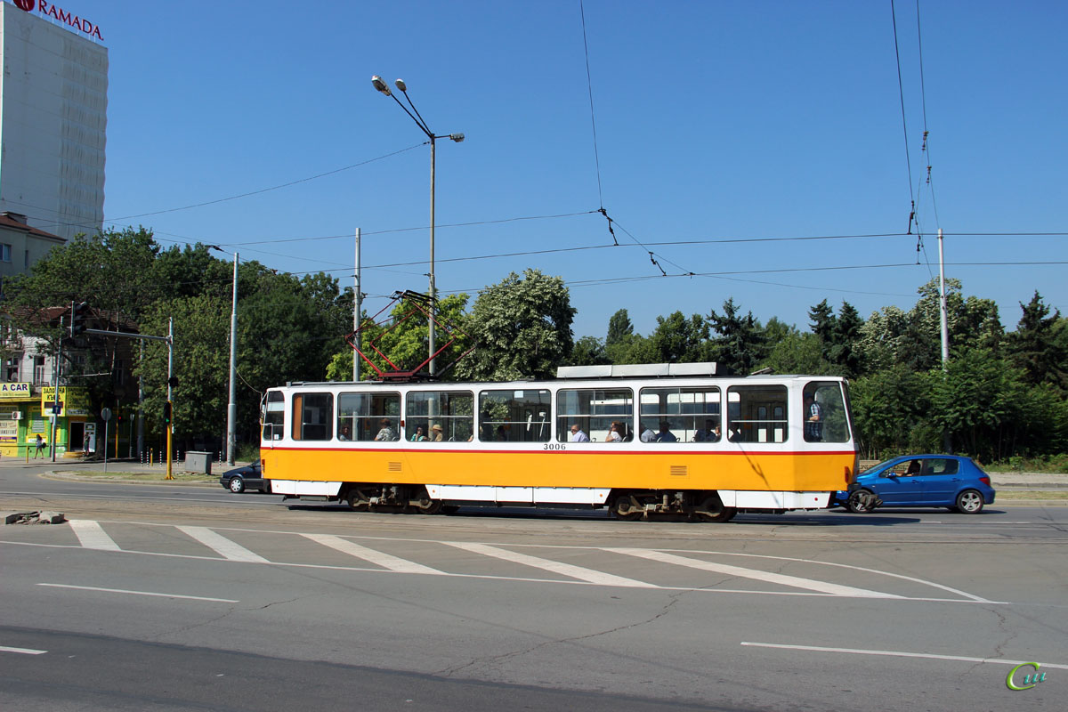 София. Tatra T6A2B №3006