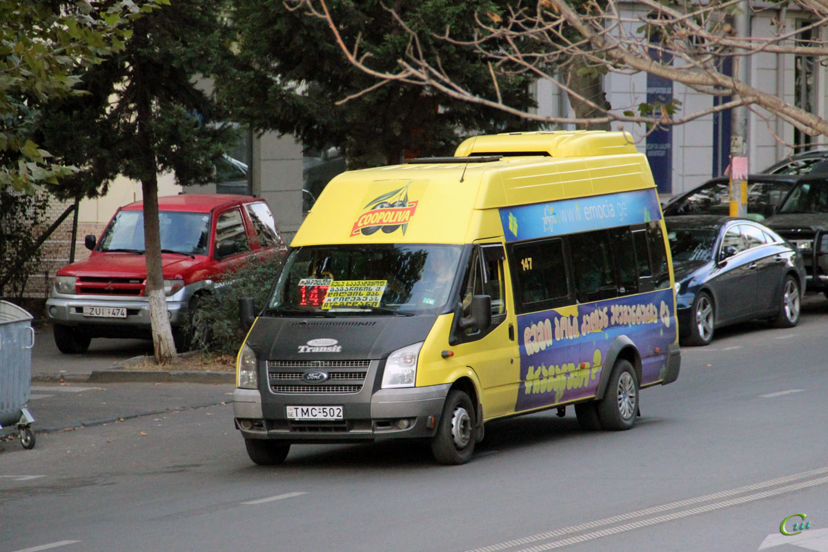 Тбилиси. Avestark (Ford Transit) TMC-502