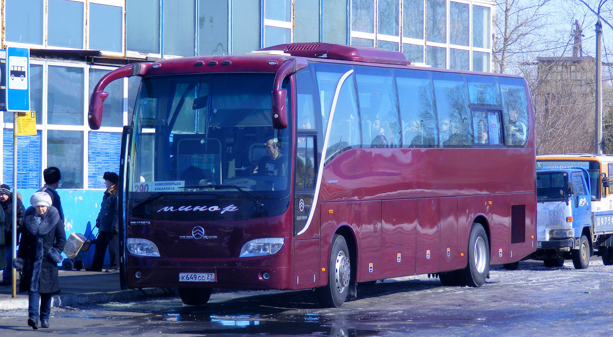 Golden Dragon XML6129E1A Grand Cruiser к649сс - Комсомольск-на-Амуре - Фото  №228924 - Твой Транспорт