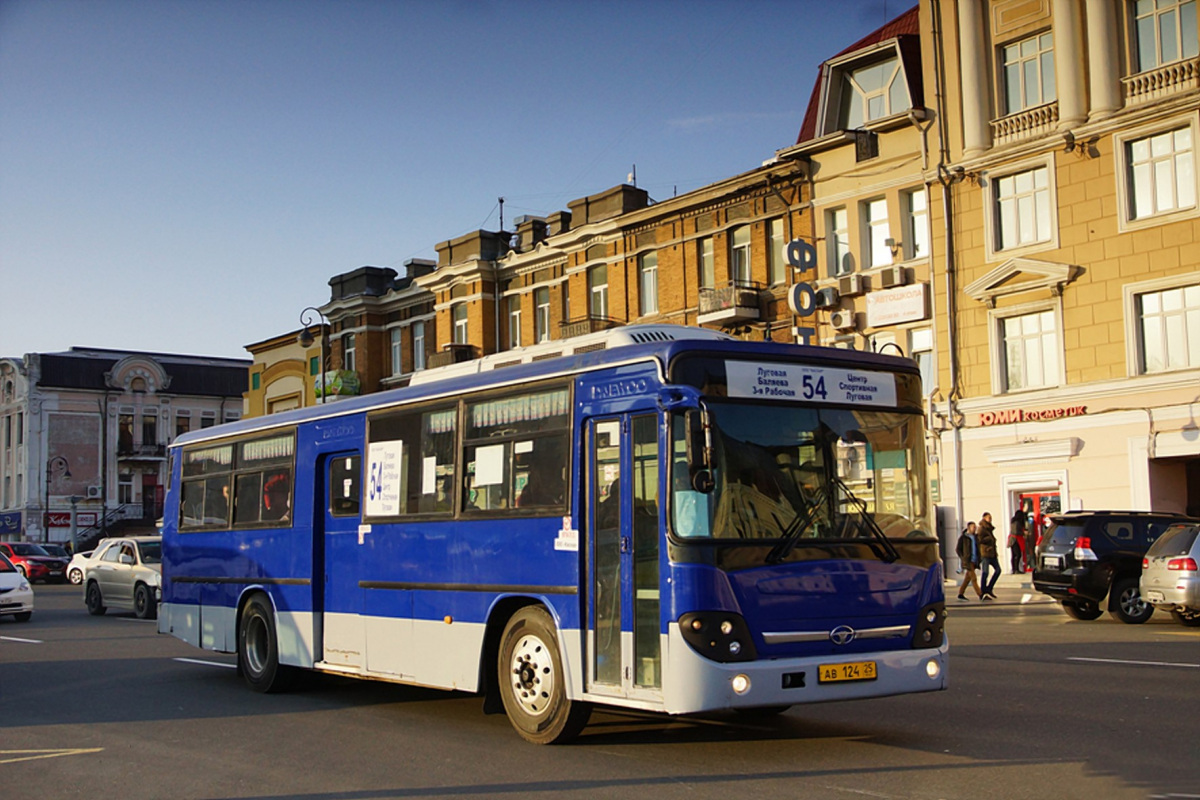 Daewoo BS106 ав124 - Владивосток - Фото №229346 - Твой Транспорт