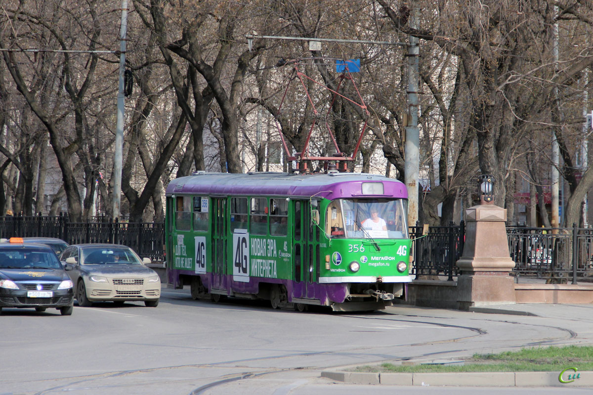 Екатеринбург. Tatra T3SU №356