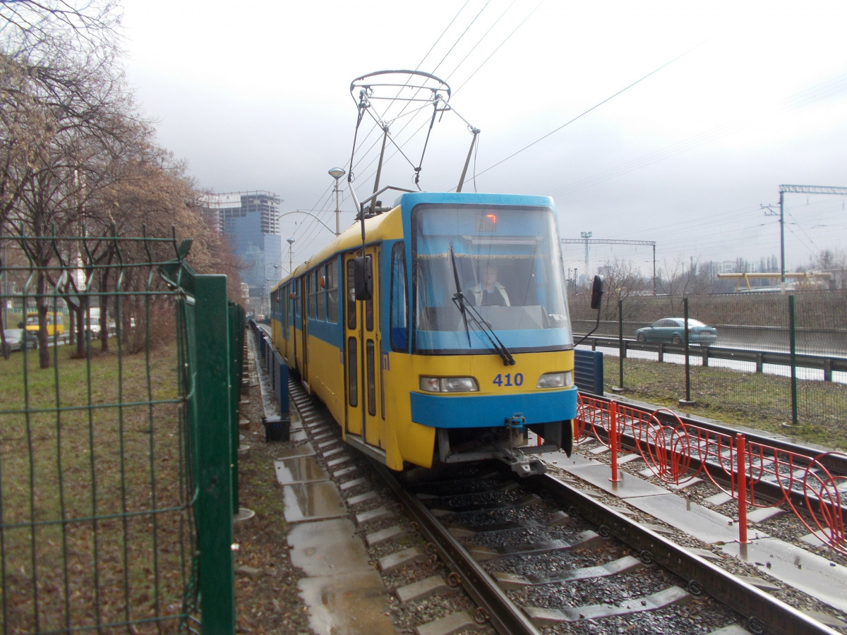 Киев. Tatra KT3 №410