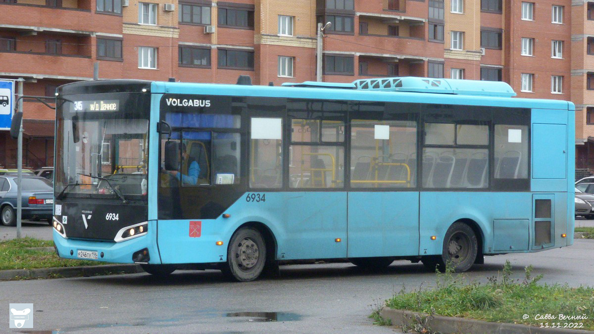 Санкт-Петербург. Volgabus-4298.G4 (LNG) р246ту