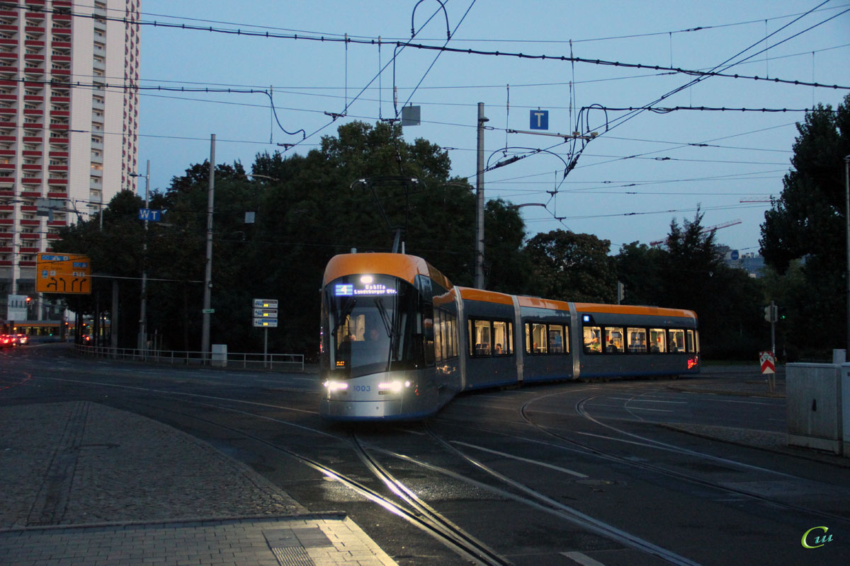 Лейпциг. Solaris Tramino Leipzig (NGT10) №1003
