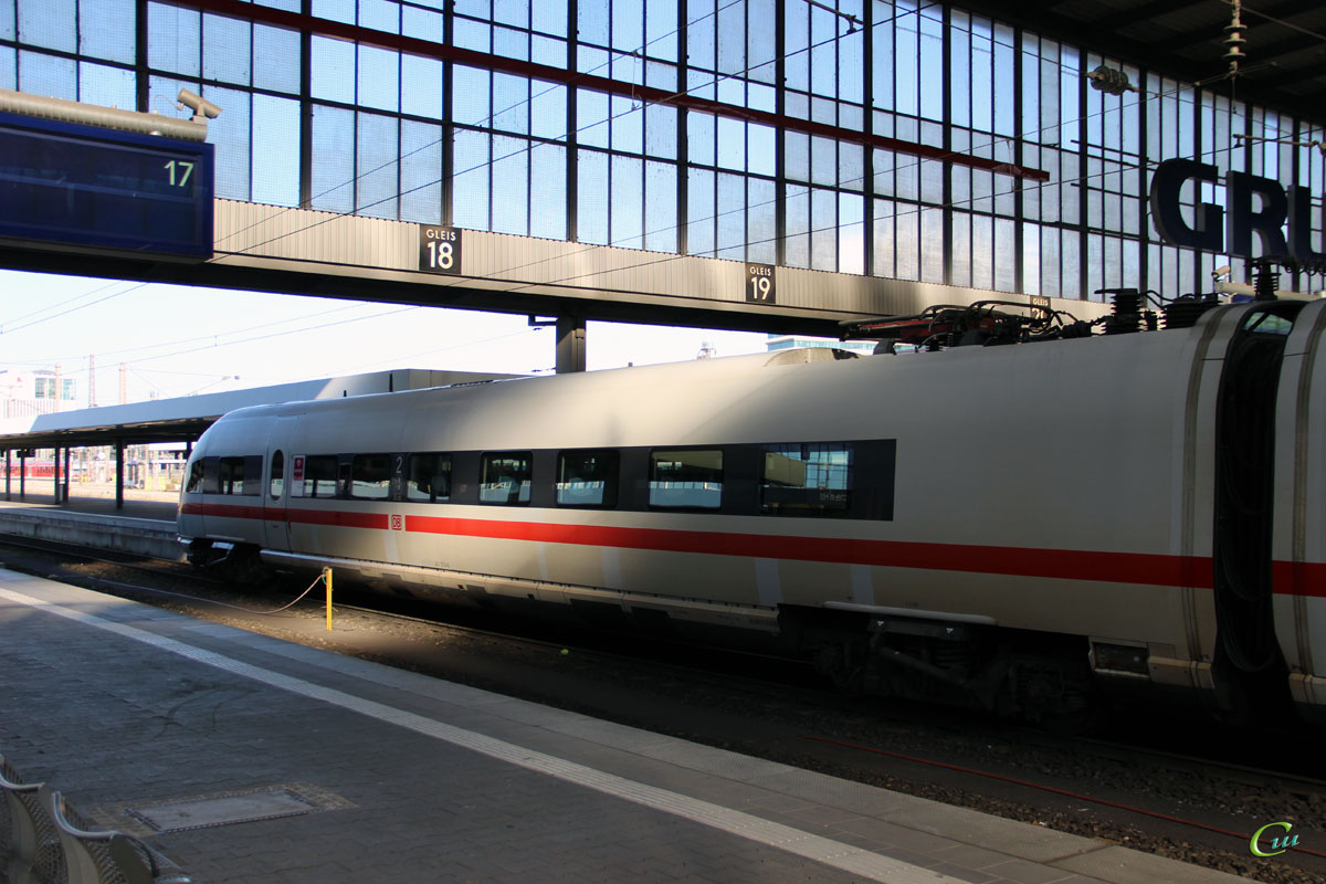 Мюнхен. ICE T № 411 055
