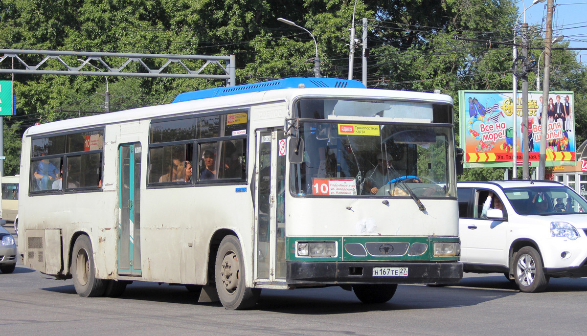 Daewoo BS106 н167те - Хабаровск - Фото №230786 - Твой Транспорт