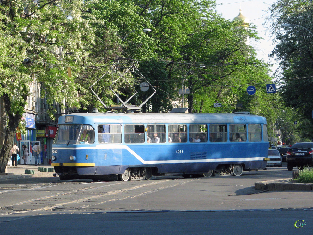 Одесса. Tatra T3R.P №4063