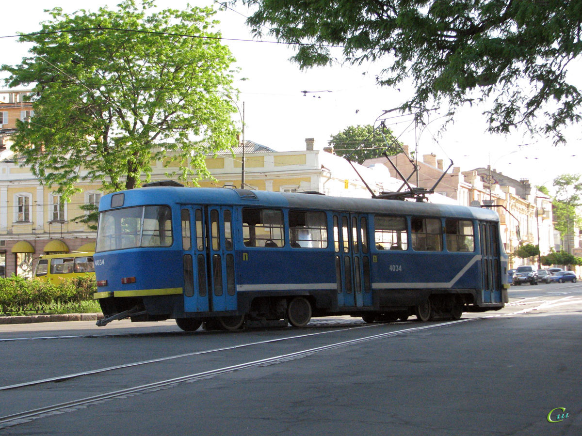 Одесса. Tatra T3R.P №4034