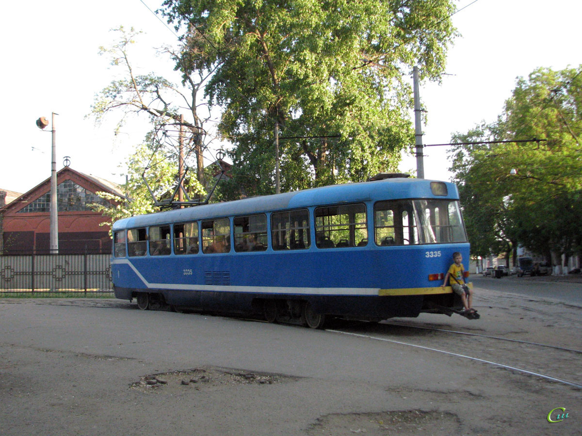 Одесса. Tatra T3R.P №3335