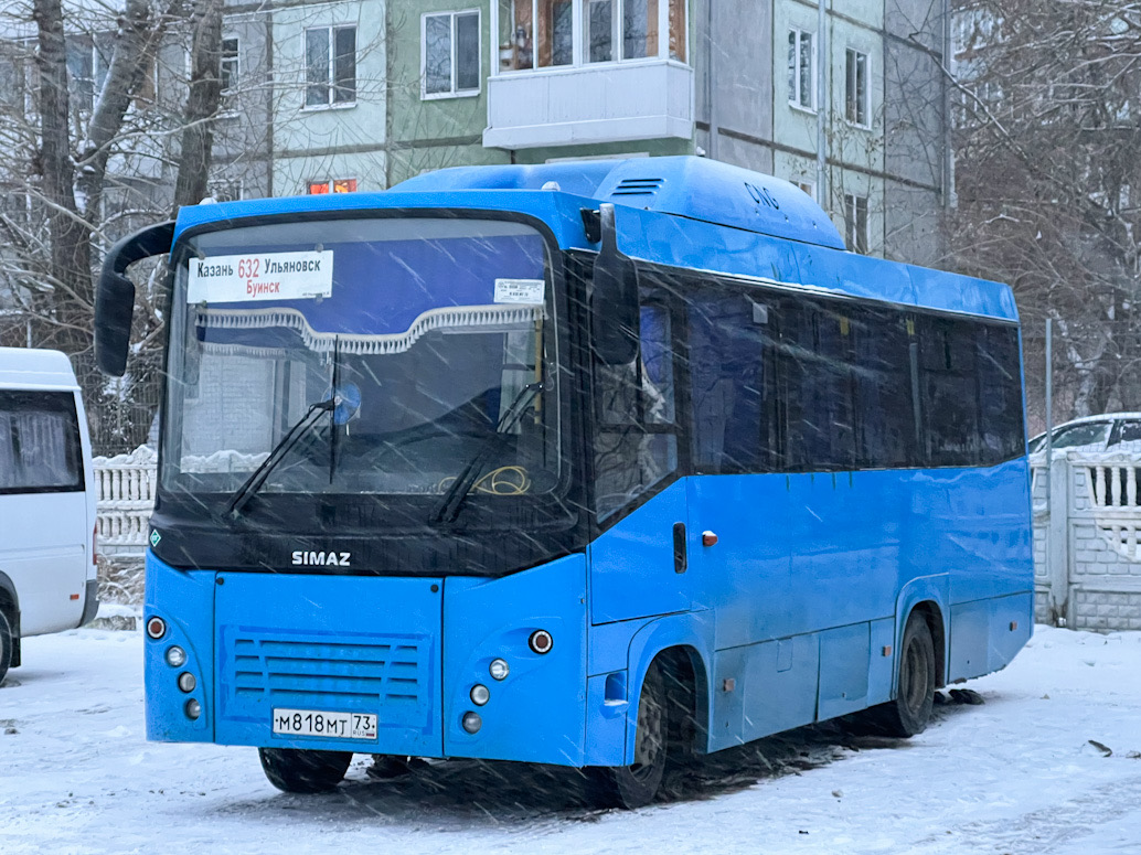 СИМАЗ-2258 № м818мт 73 - Ульяновск, автобус - Твой Транспорт