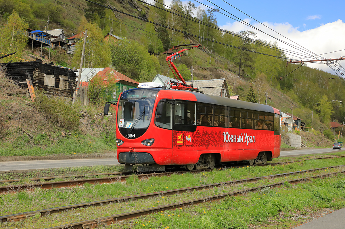Златоуст. Tatra T3K «Иж» №005