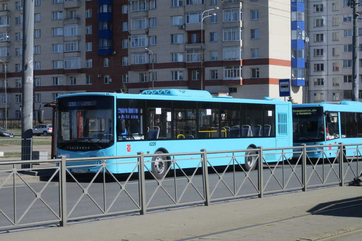 Санкт-Петербург. Volgabus-5270.G2 (LNG) р346ем, МАЗ-206.945 м899на
