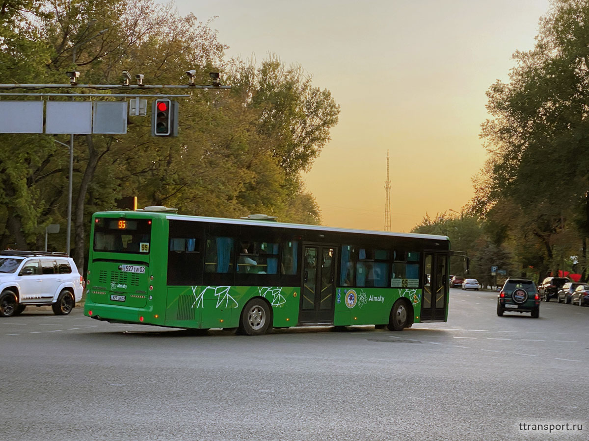 Yutong ZK6118HGA (СарыаркаАвтоПром) 927 LW 02 - Алма-Ата - Фото №233444 -  Твой Транспорт