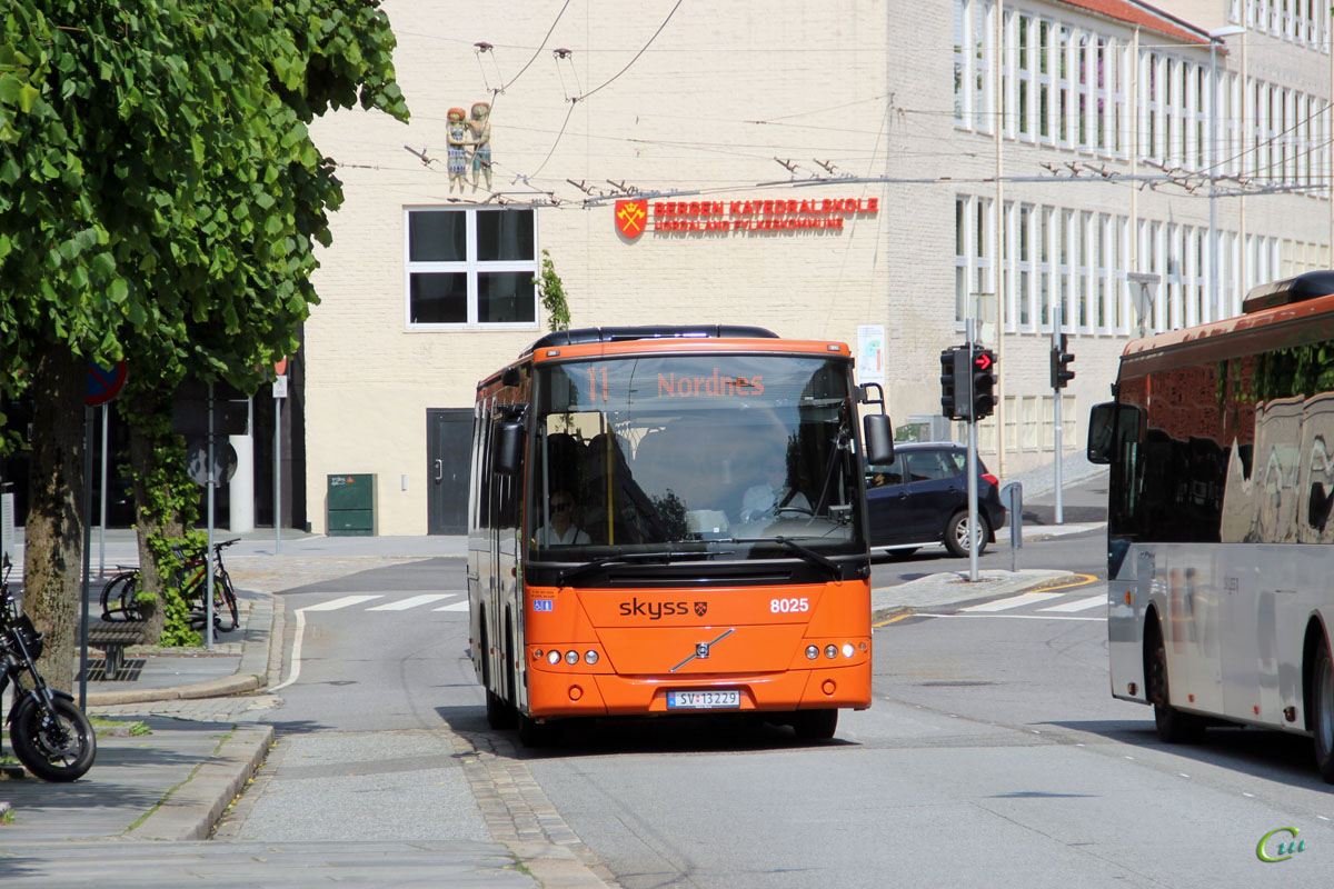 Берген. Volvo 8700LE SV 13229