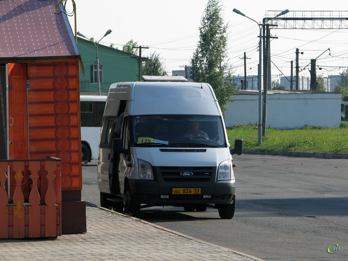 Великий Новгород. ПАЗ-3030 (Ford Transit) ас826