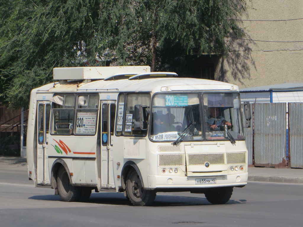 Курган. ПАЗ-32054 н655мк