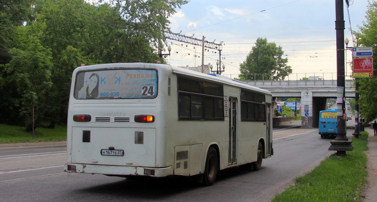 Хабаровск. Daewoo BS106 н167те