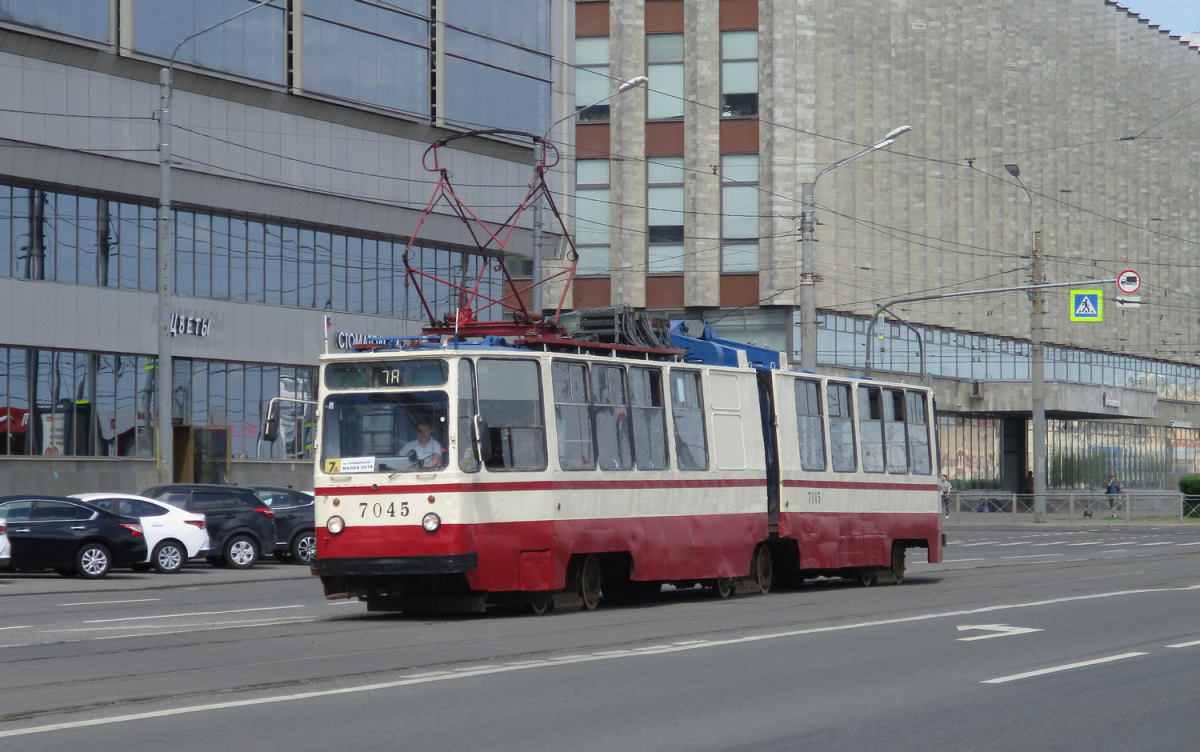 Санкт-Петербург. ЛВС-86К №7045