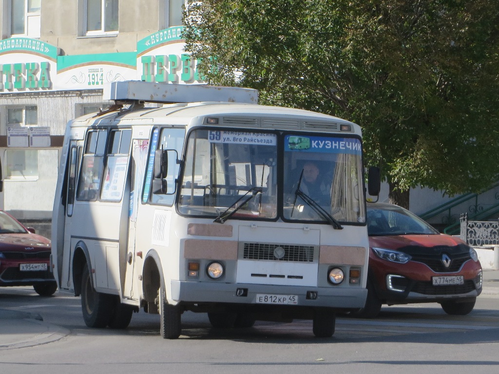 Курган. ПАЗ-32054 е812кр