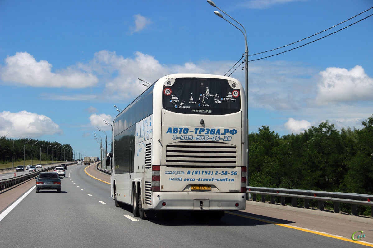 Neoplan N1122/3L Skyliner № ае354 60 - Псков, автобус - Твой Транспорт