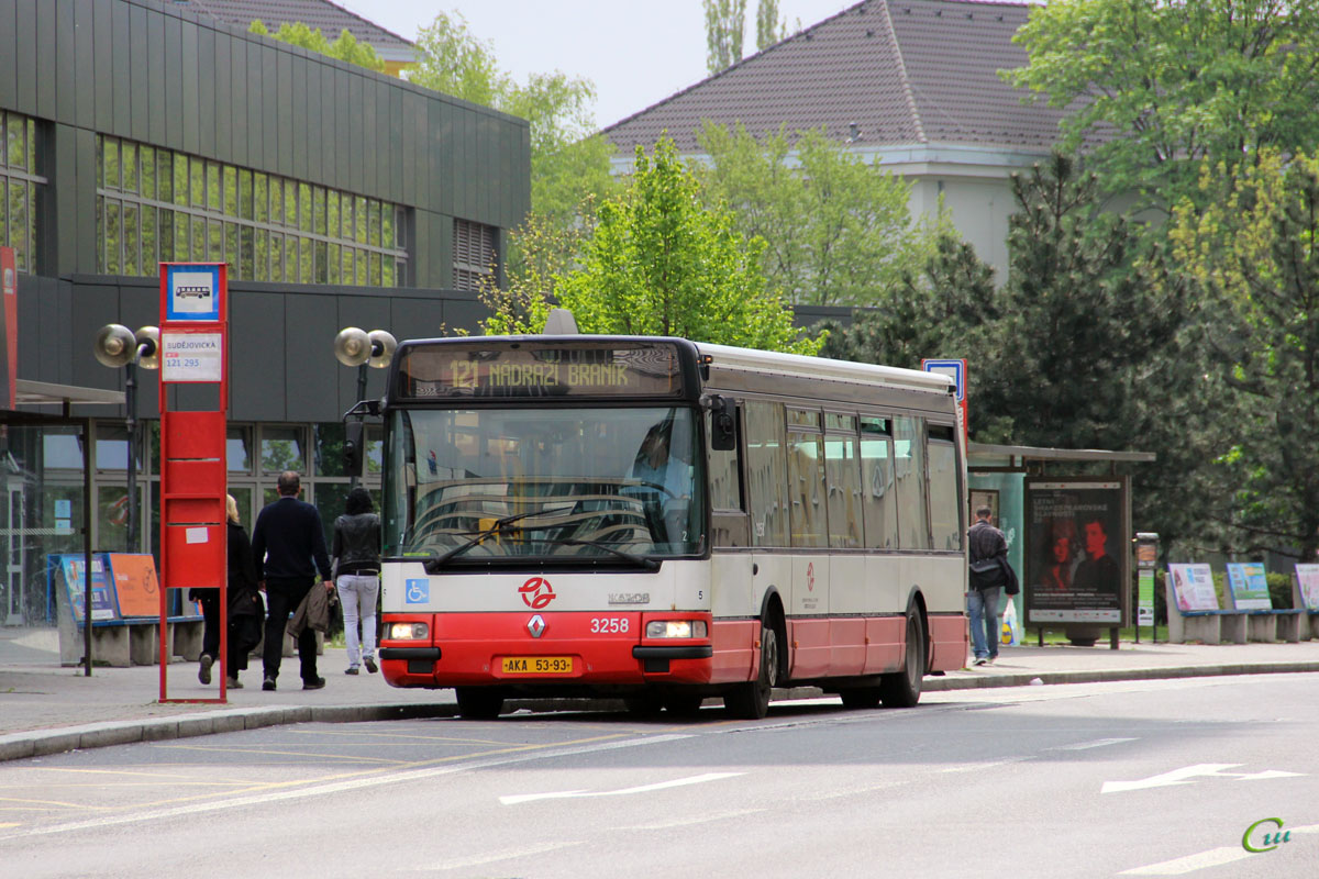 Прага. Renault Agora S/Karosa Citybus 12M AKA 53-93