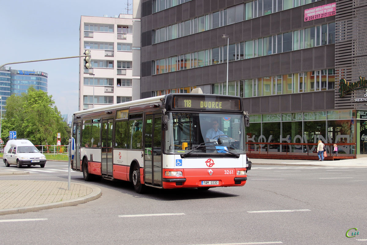 Прага. Renault Agora S/Karosa Citybus 12M 1AM 0330