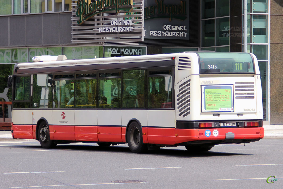 Прага. Irisbus Agora S/Citybus 12M 3A1 7468