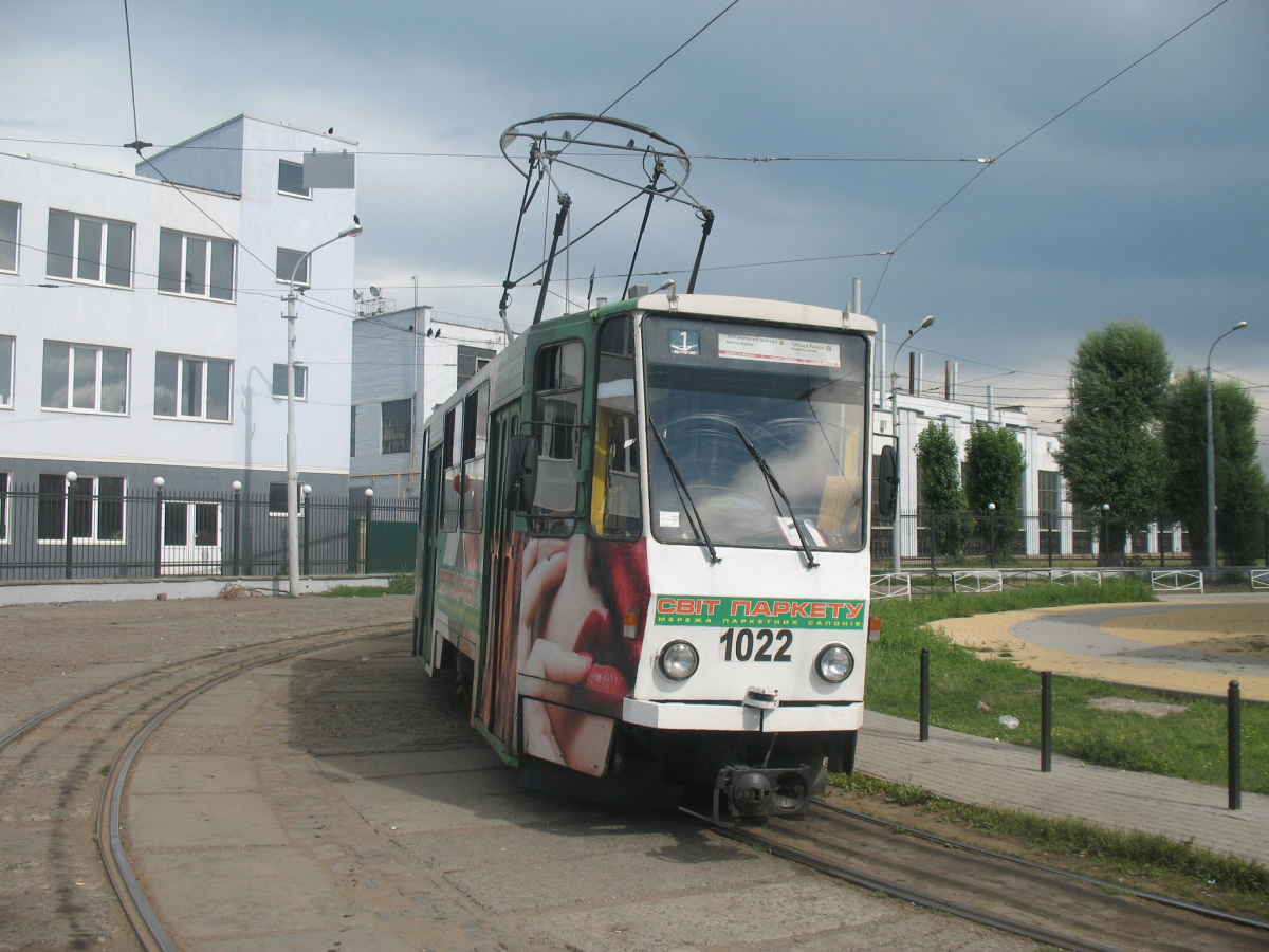 Львов. Tatra KT4SU №1022