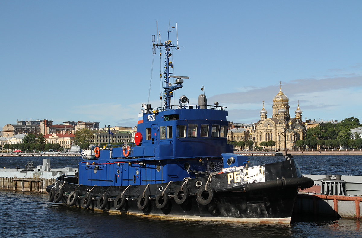 Санкт-Петербург. Буксир РБ-250 (тип судна: БК-600, проект судна: 737К)
