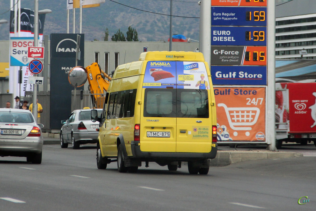 Тбилиси. Avestark (Ford Transit) TMC-875