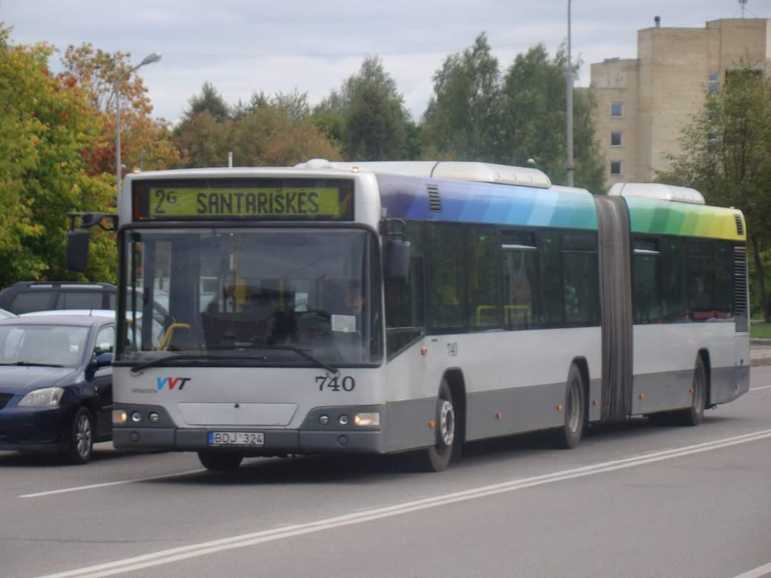 Вильнюс. Volvo 7700A BDJ 324