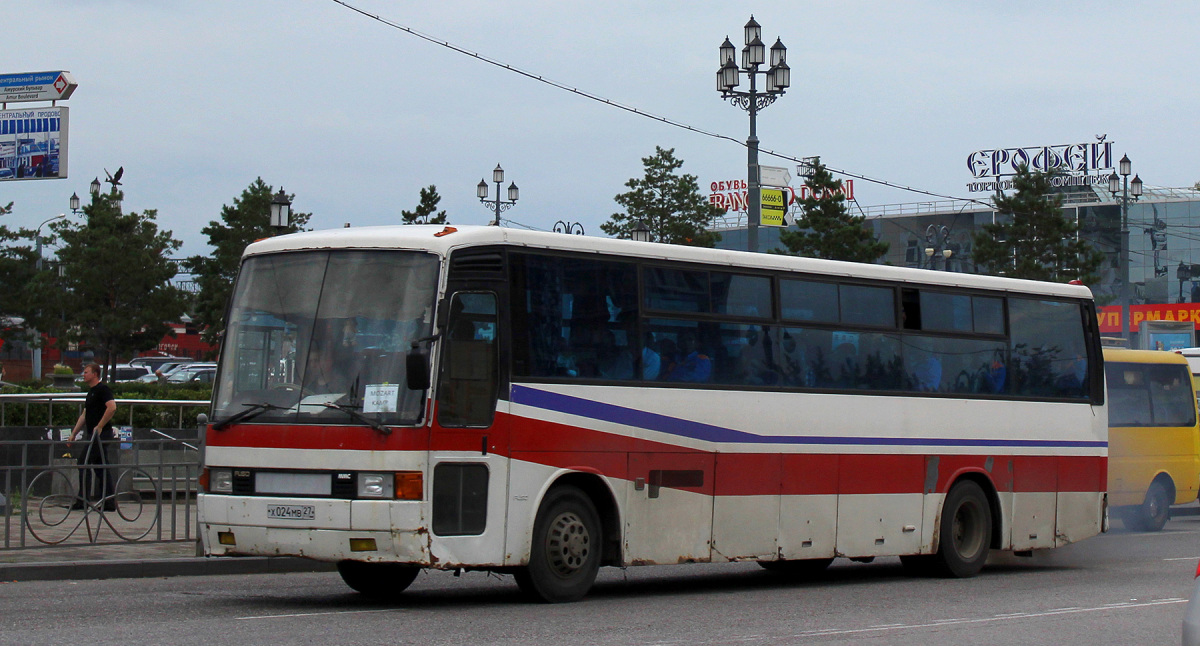 Хабаровск. Mitsubishi Fuso Aero Bus х024мв