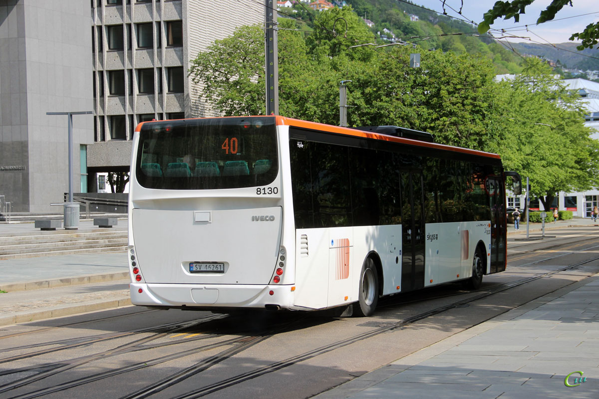 Берген. Irisbus Crossway LE 12.8M SV 46261