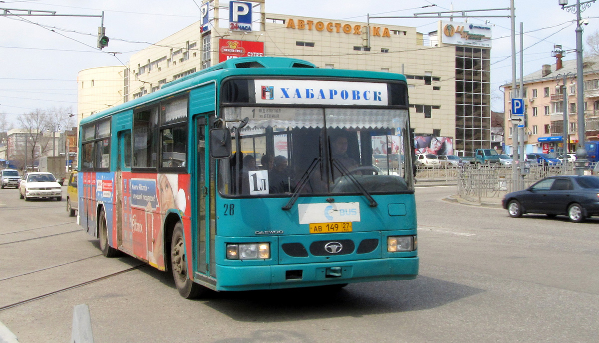 Хабаровск. Daewoo BS106 ав149