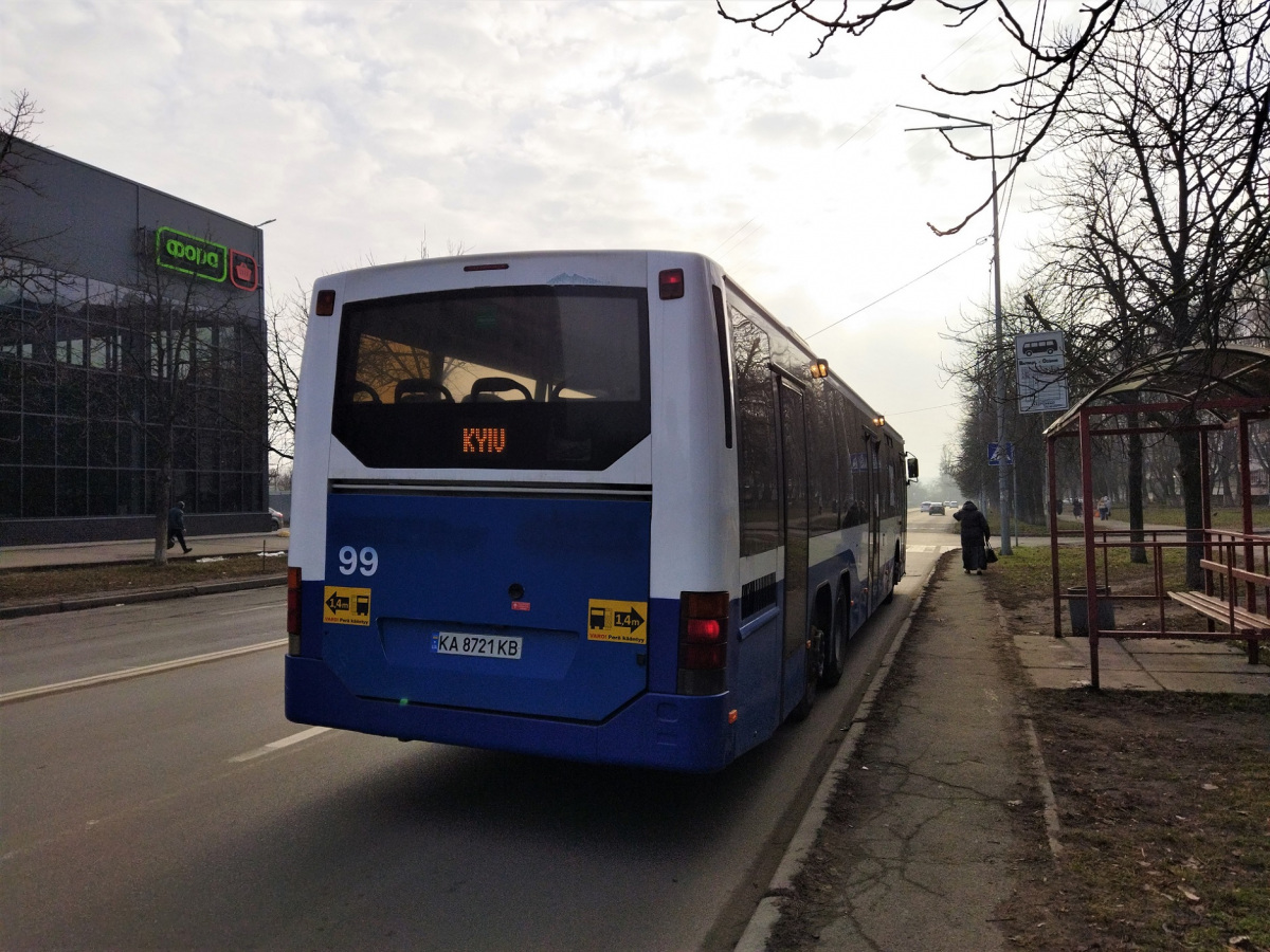 Киев. Volvo 8700BLE KA8721KB
