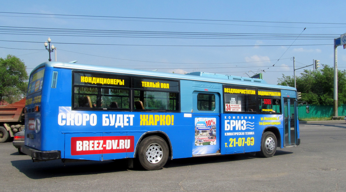 Daewoo BS106 м593вт - Хабаровск - Фото №238008 - Твой Транспорт