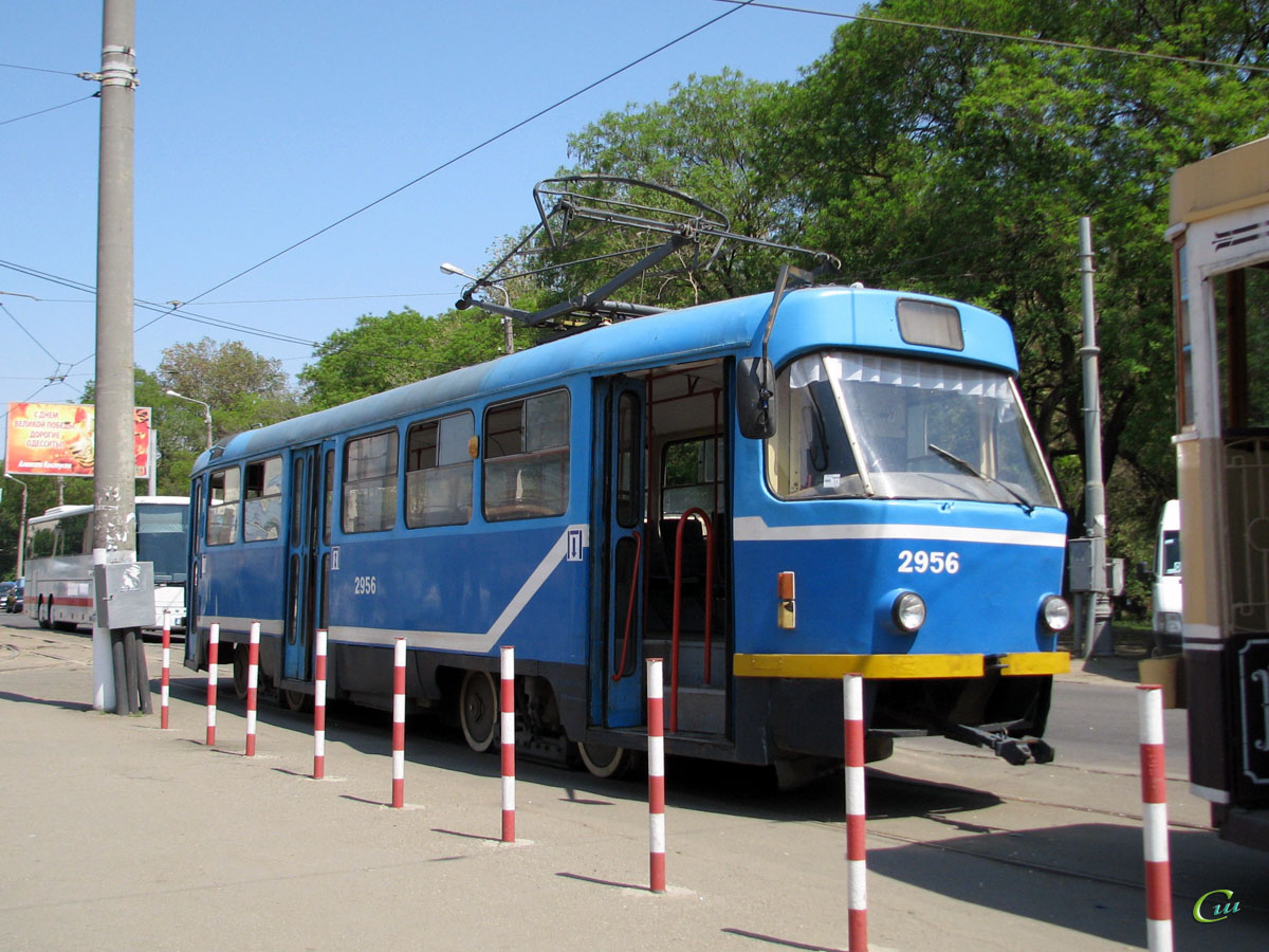 Одесса. Tatra T3R.P №2956