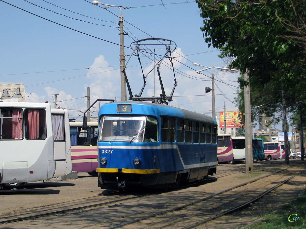 Одесса. Tatra T3R.P №3327