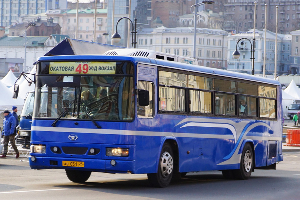 Daewoo bs106 салон