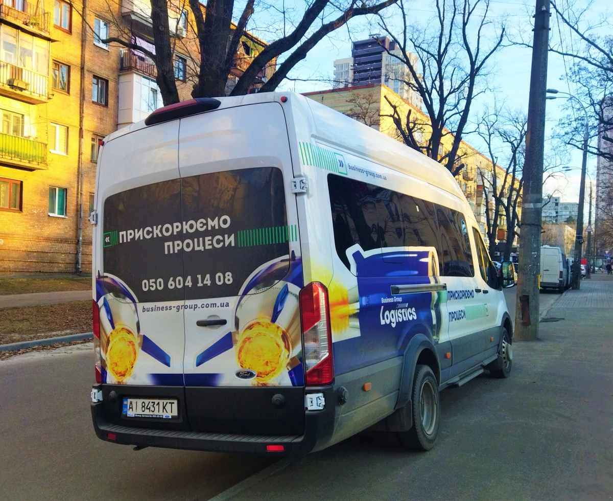 Киев. Ford Transit FBD AI8431KT