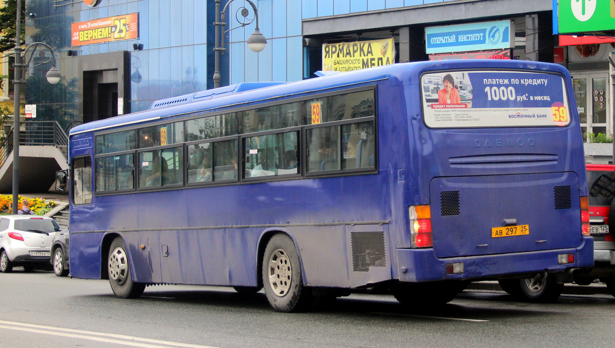 Daewoo BS106 ав297 - Владивосток - Фото №240960 - Твой Транспорт