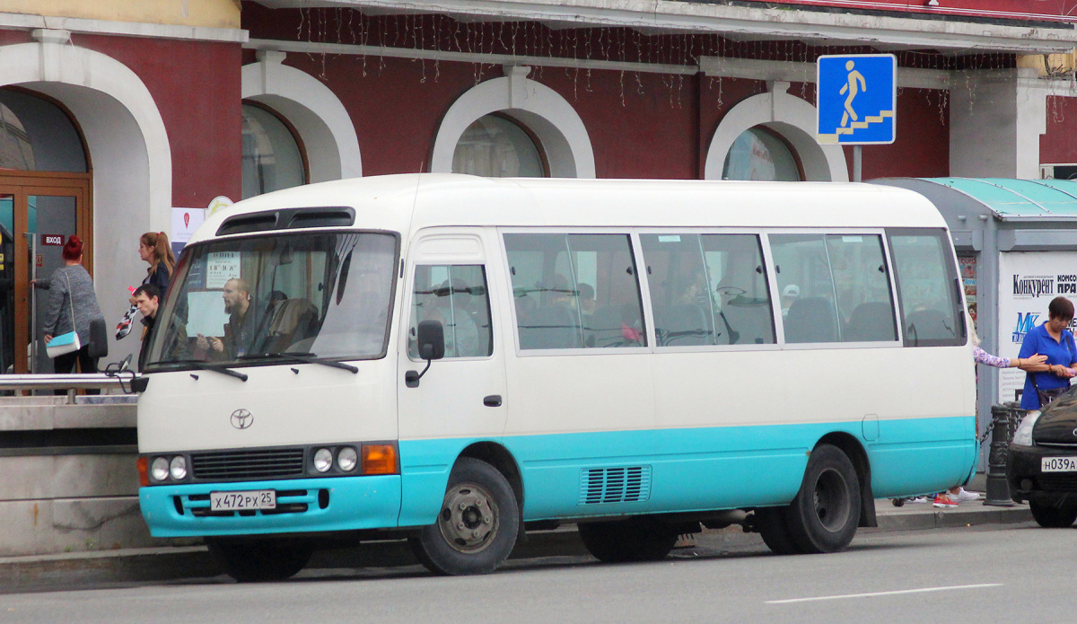 Toyota Coaster х472рх - Владивосток - Фото №241165 - Твой Транспорт