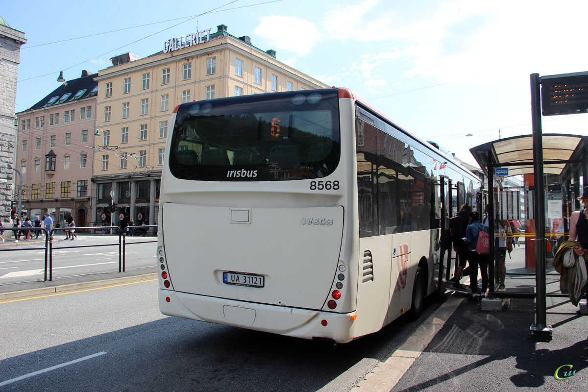 Берген. Irisbus Crossway LE 12.8M UA 31121