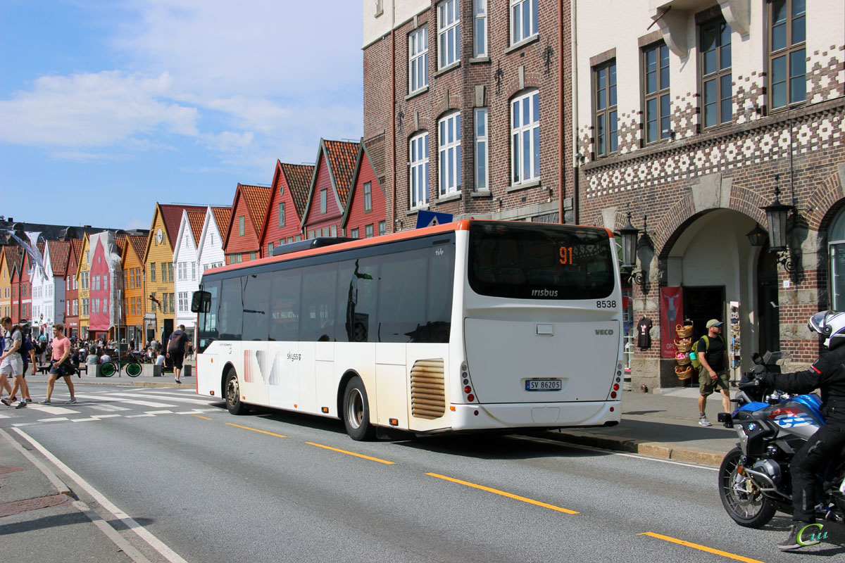 Берген. Irisbus Crossway LE 12M SV 86205