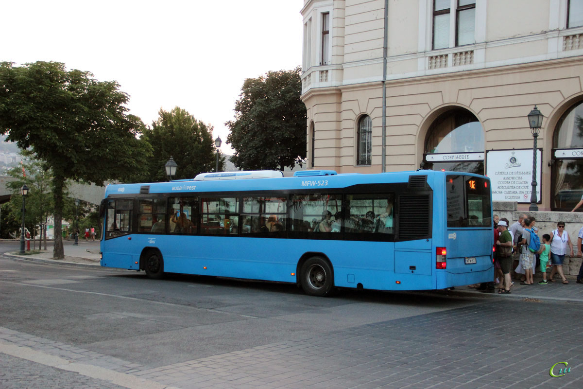 Будапешт. Volvo 7700 MFW-523